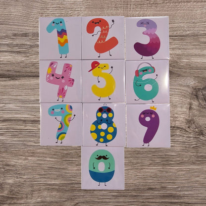 0-9 Numbers Set