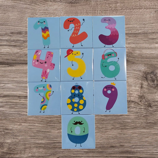 0-9 Numbers Set