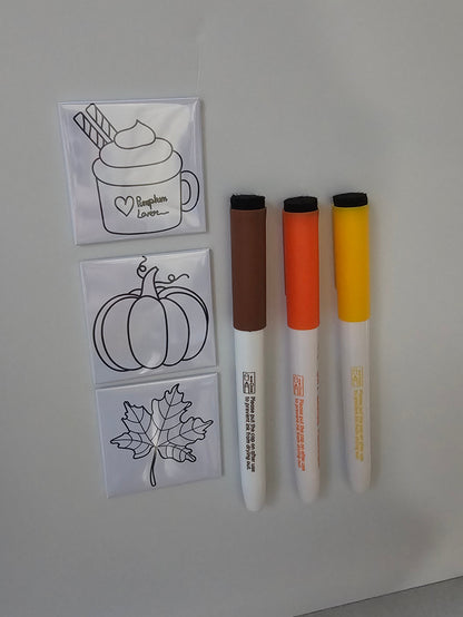 Fall Coloring Set